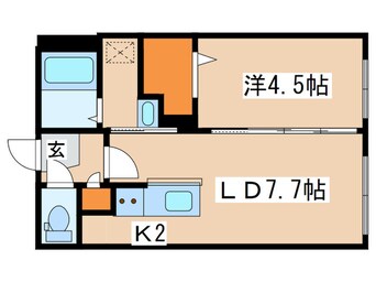 間取図 RITZ GRANDE 中島公園