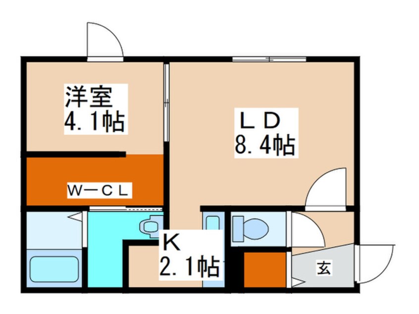 間取図 SENNA元町