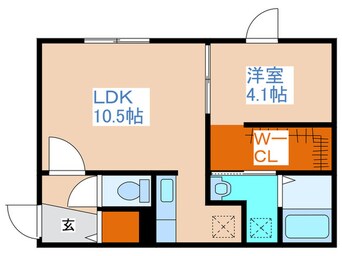 間取図 SENNA元町