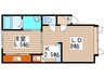ソシアルトミイＮＯ87 1LDKの間取り