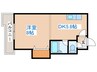 ル・クラシック１２ 1DKの間取り