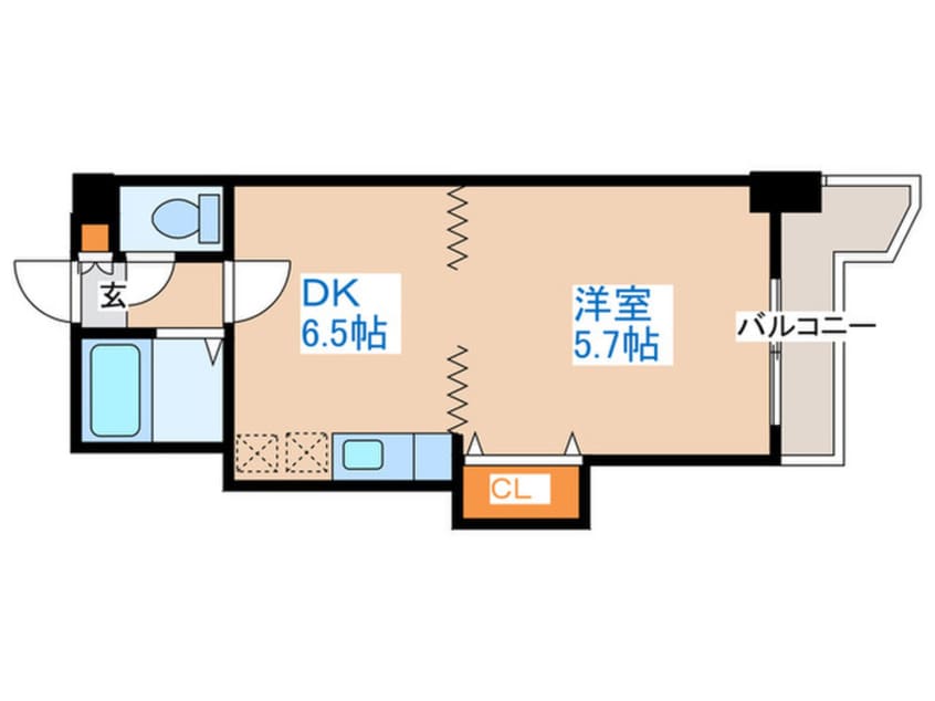 間取図 MARQUEE SAPPORO