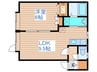 エクセレント２０７ 1LDKの間取り