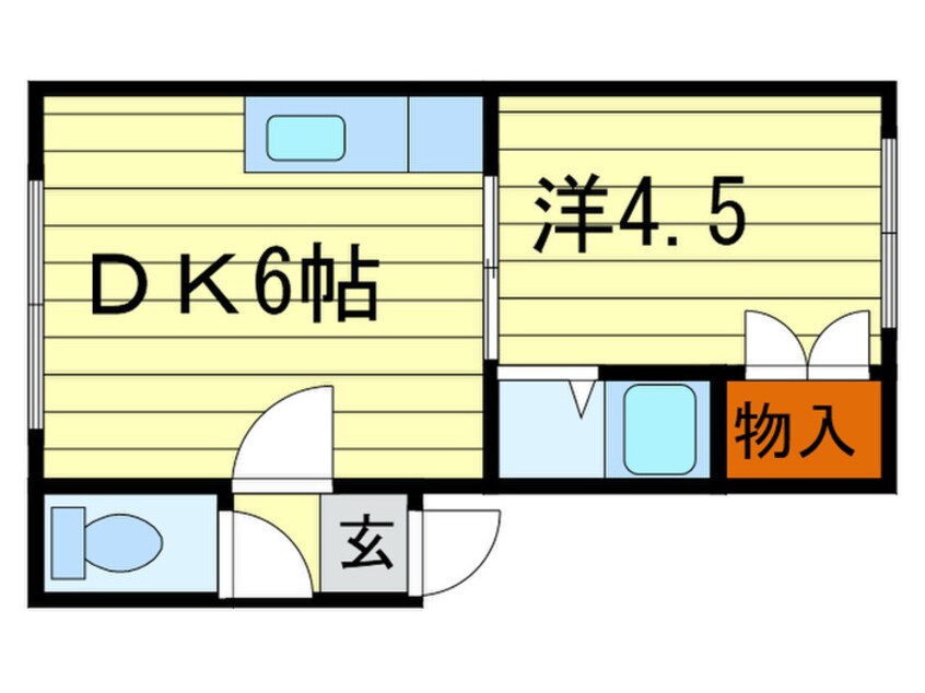 間取図 イオボヌール・アン