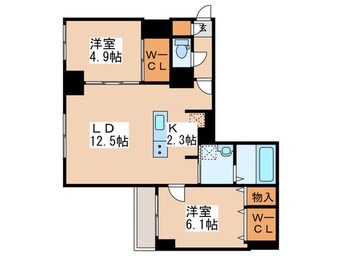 間取図 スペチアーレ・プリーモ