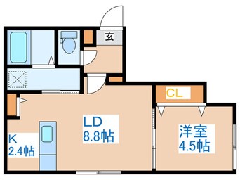 間取図 RITZ　GRANDE琴似