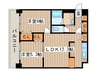 パシフィック元町パッセ－ジ 2LDKの間取り