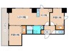 Ｈｉｌｌｓ Ｇａｒｄｅｎ 東札幌 2LDKの間取り