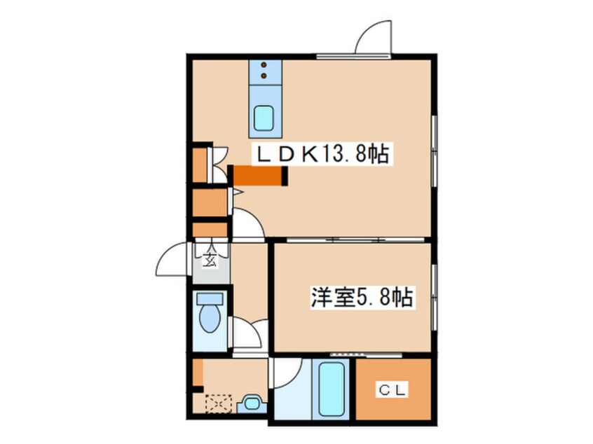 間取図 Le Jardin de　MIYANOMORI