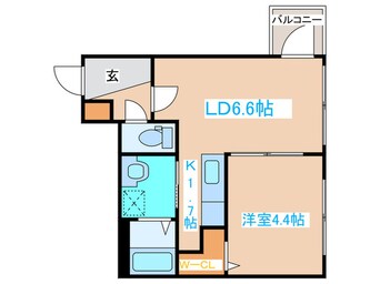 間取図 ラグジースペース栄通１２