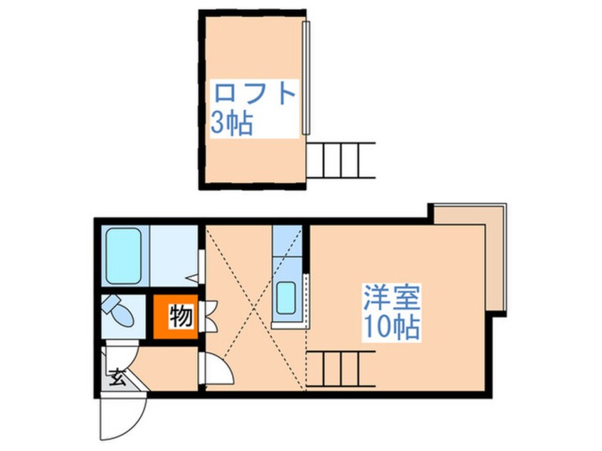 間取図 グランステ－ジみなみⅠ