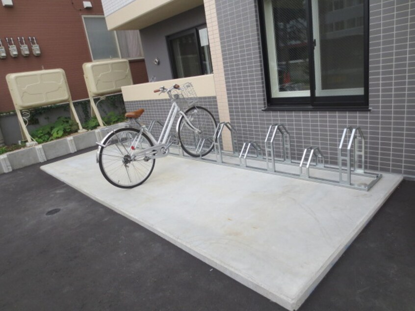 駐輪場 フラット北３５条Ⅱ