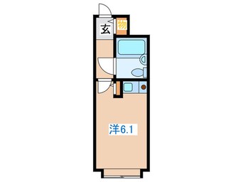 間取図 ダイアパレス白石(409)