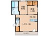 IL DECO 356 2LDKの間取り