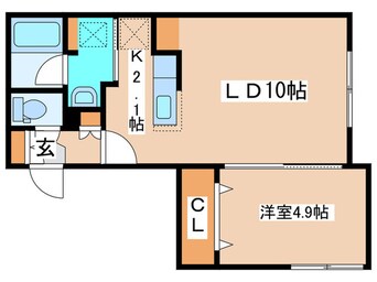 間取図 カルティス北郷