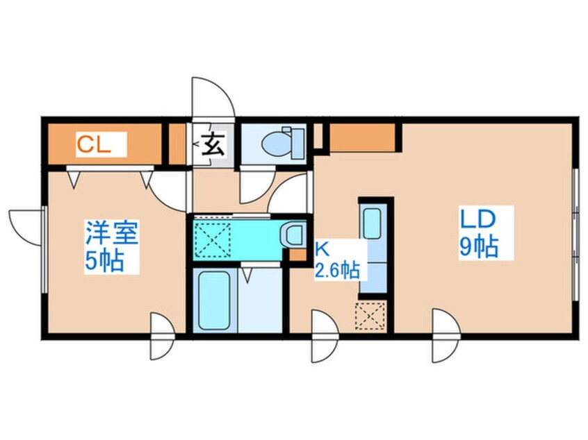 間取図 カルティス北郷