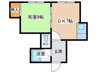 間取図 リリ－ハイツ
