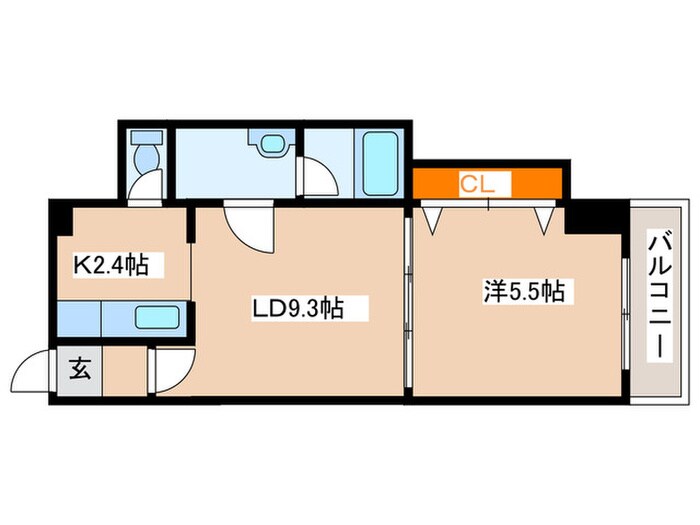 間取り図 ヒルズ山鼻１７７