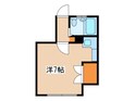 香真ハイツの間取図