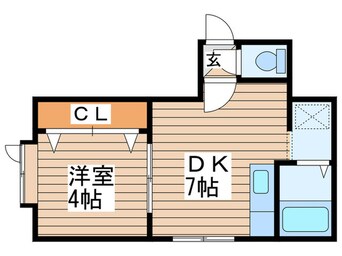 間取図 アークコート月寒東Ⅱ