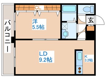 間取図 ヒルズパ－クサイド１１６