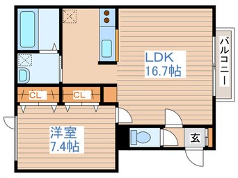 間取図 セレ－ノⅠ