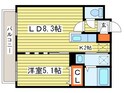 グランデプレシア環状通東の間取図