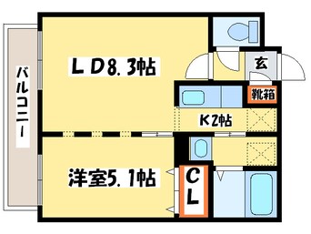 間取図 グランデプレシア環状通東