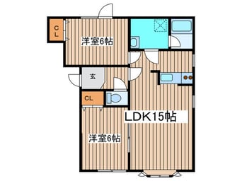 間取図 エルジュールＣ