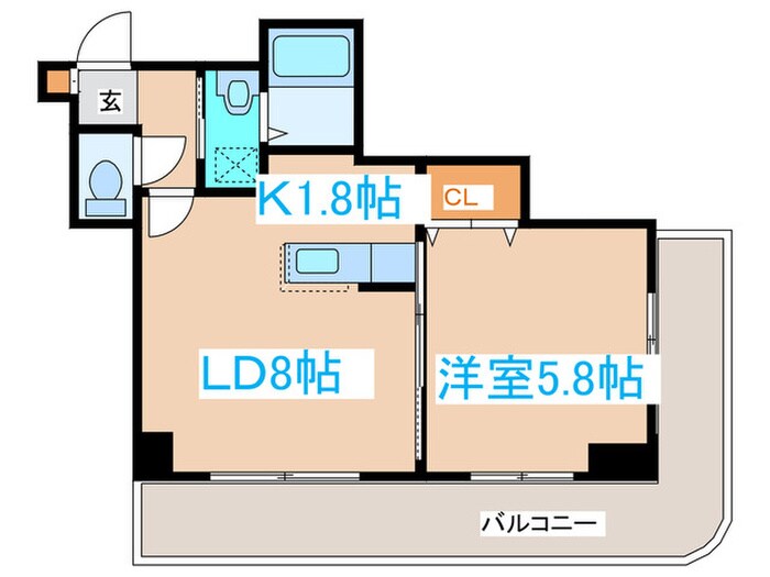 間取り図 メトロサイド大通