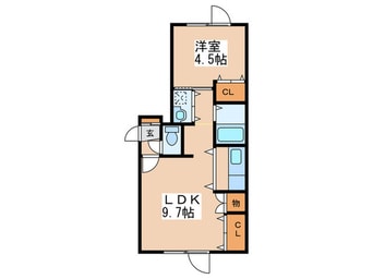 間取図 Ｏｇｇｉ南円山