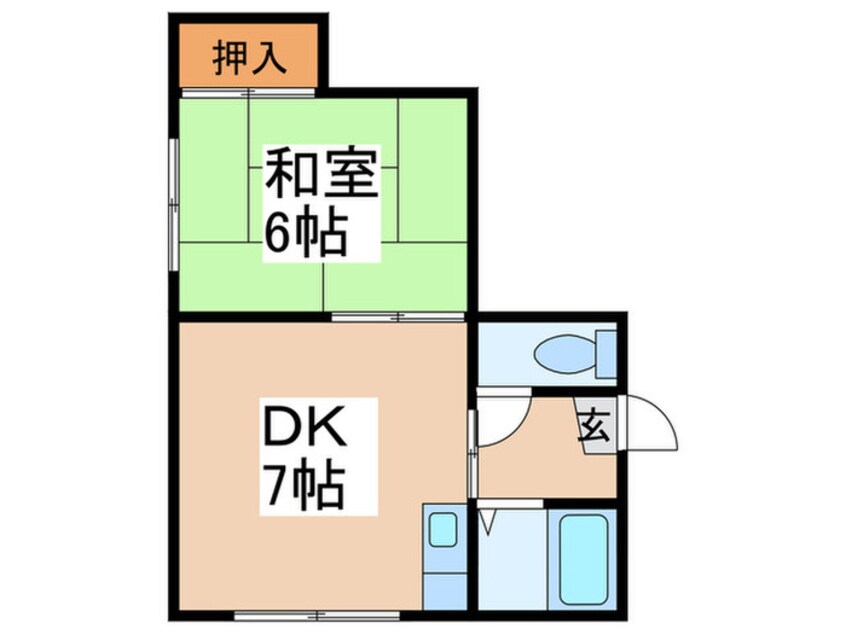 間取図 舟美マンション
