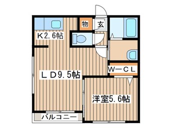 間取図 ガーデンテラスＮ１７
