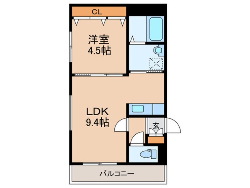 間取図 クレインMISONO