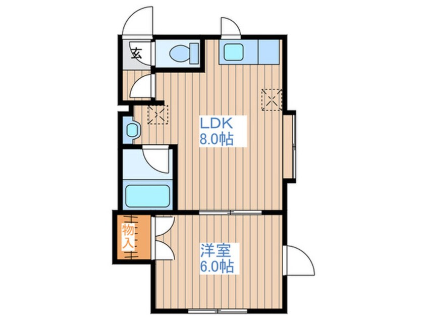 間取図 エルムパレス