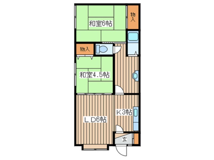 間取図 ひまわりⅡ