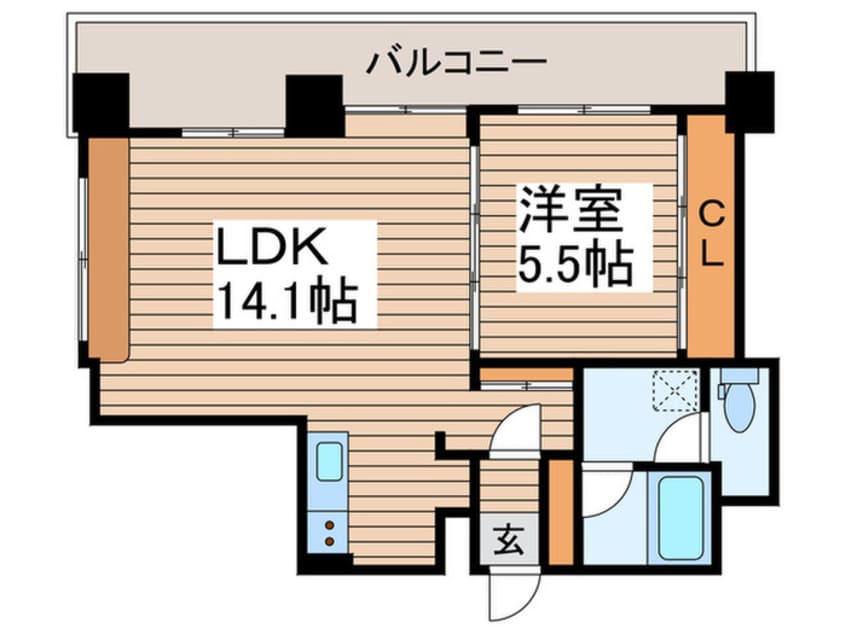 間取図 サンタの館N11