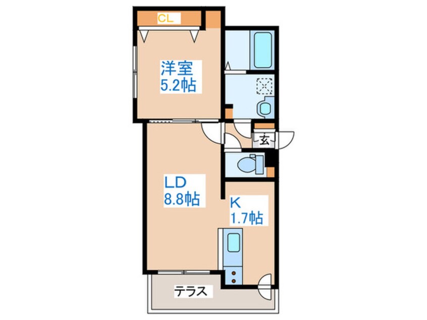 間取図 Grace Cort