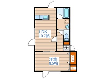 間取図 ランドマーク平岸