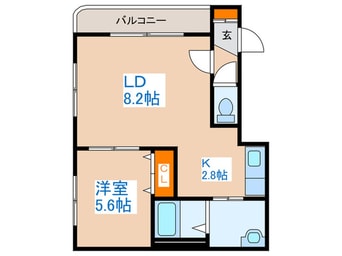 間取図 フェリチタⅠ