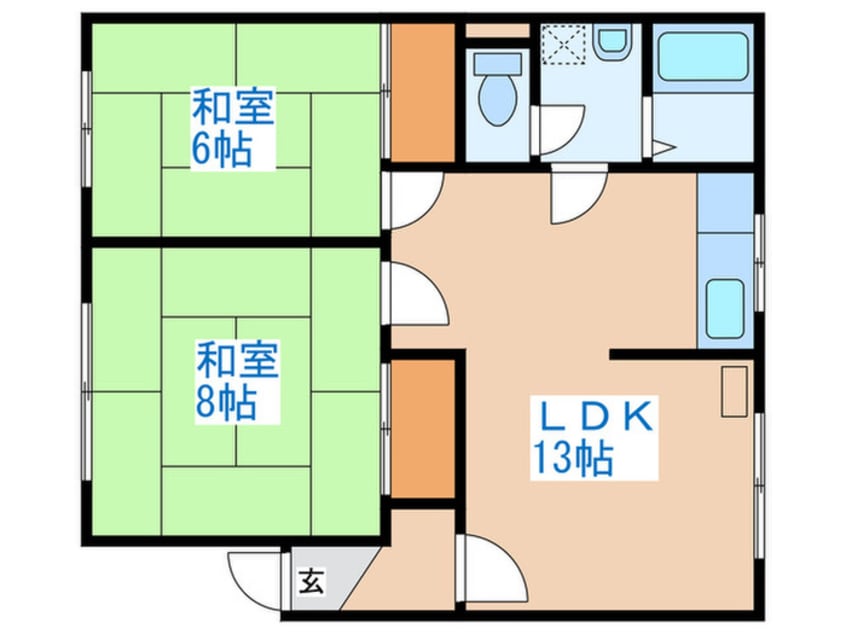 間取図 もたいマンション