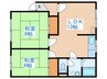 もたいマンション 2LDKの間取り