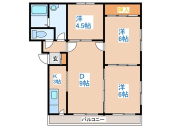 間取図 レジデンス泉