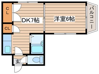 間取図 ヴェルテ月寒