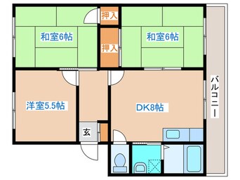 間取図 第２粕谷マンション