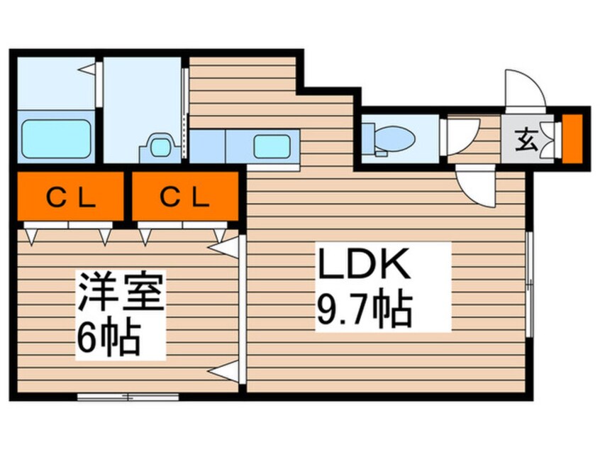 間取図 ハートフルコート18