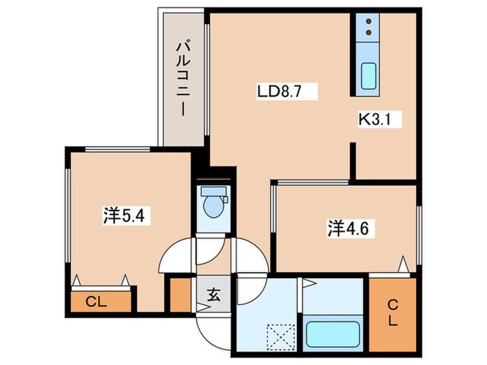 間取り図 ブランシャールN15