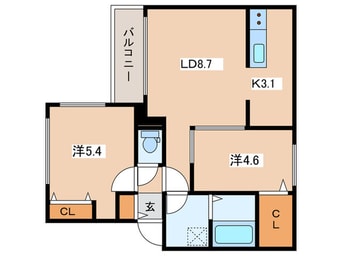 間取図 ブランシャールN15