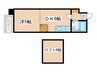 第７ＡＭＳ円山 1DKの間取り