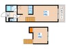 第７ＡＭＳ円山 1DKの間取り